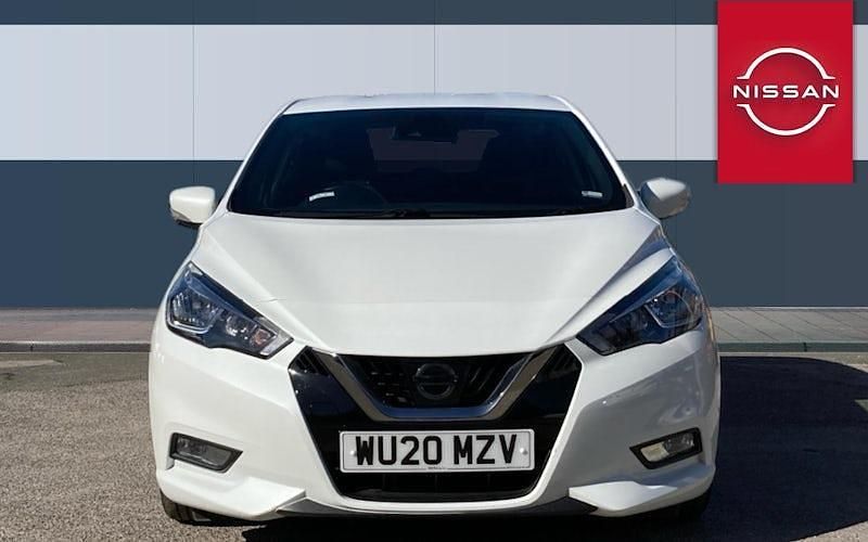 Usado Nissan Micra Acenta 117 HP (86 kW) 2020 Branco Citadino