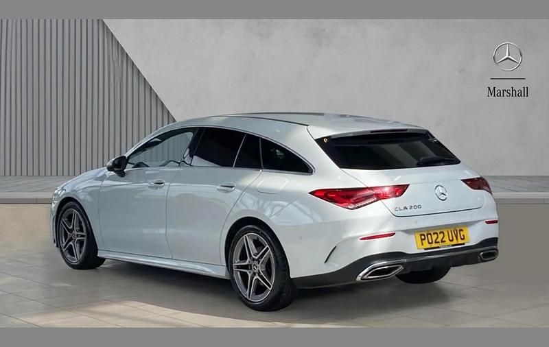 Used Mercedes CLA200 AMG Line Premium 161 HP (118 kW) 2022 White Estate