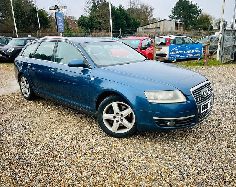Used Audi A6 233 HP (171 kW) 2007 Blue Estate