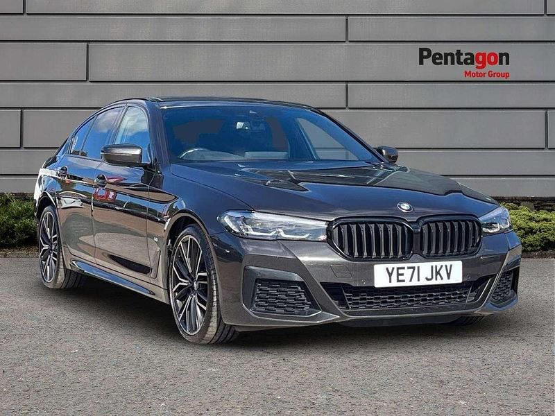 Grey Used 2021 BMW 530 M Sport Sedan | £29,873 (A bit pricey) - Image 1/4