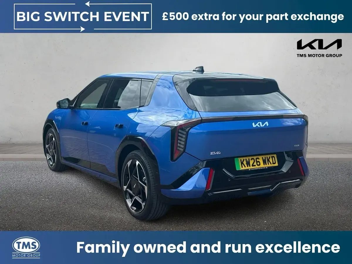 New Kia EV4 GT-Line S 150 kW (204 HP) 2026 Blue Hatchback