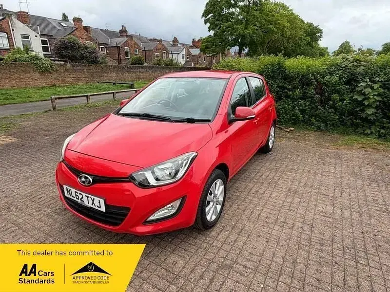 Begagnad Hyundai i20 Active 85 HK (62 kW) 2012 Röd Halvkombi