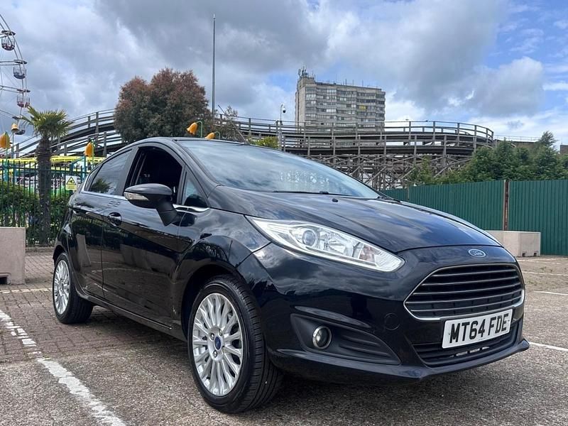 Black Used 2014 Ford Fiesta Titanium Hatchback | £5,495 (Super price) - Image 1/4