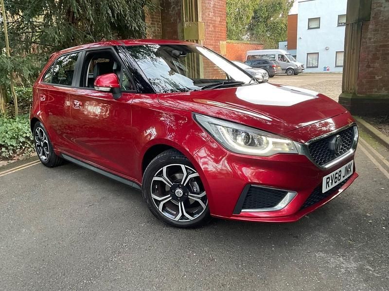 Red Used 2018 MG MG3 Exclusive Hatchback | £6,053 (Fair price) - Image 1/4