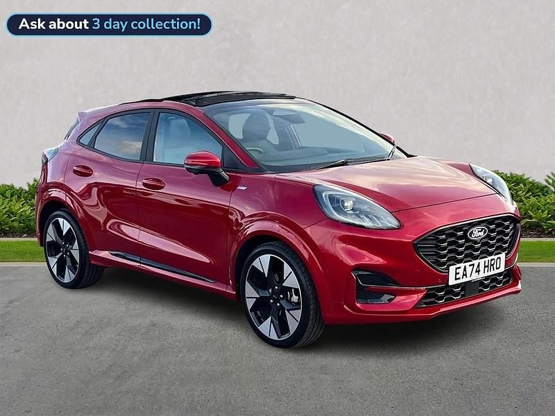 Red Used 2024 Ford Puma ST-Line X SUV | £21,750 (Expensive) - Image 1/4