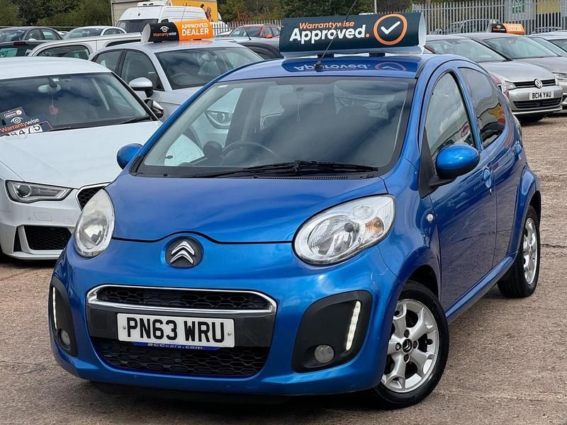 Usado Citroën C1 VTR Sport 68 HP (50 kW) 2013 Azul Citadino