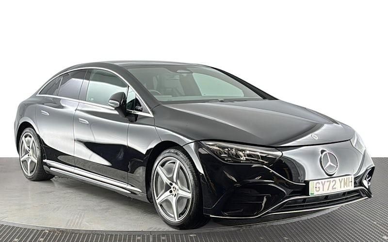 Used Mercedes EQE300 AMG Line Premium 180 kW (245 HP) 2023 Black Sedan