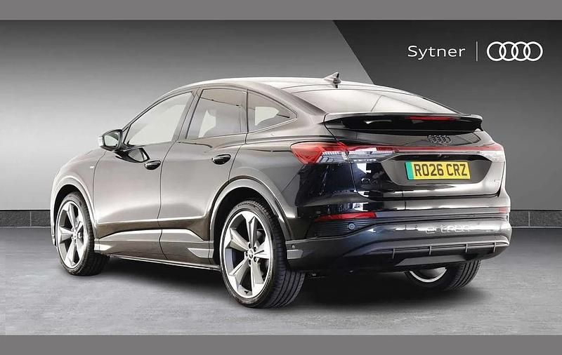 New Audi Q4 e-tron Black Edition 210 kW (286 HP) 2026 Black SUV