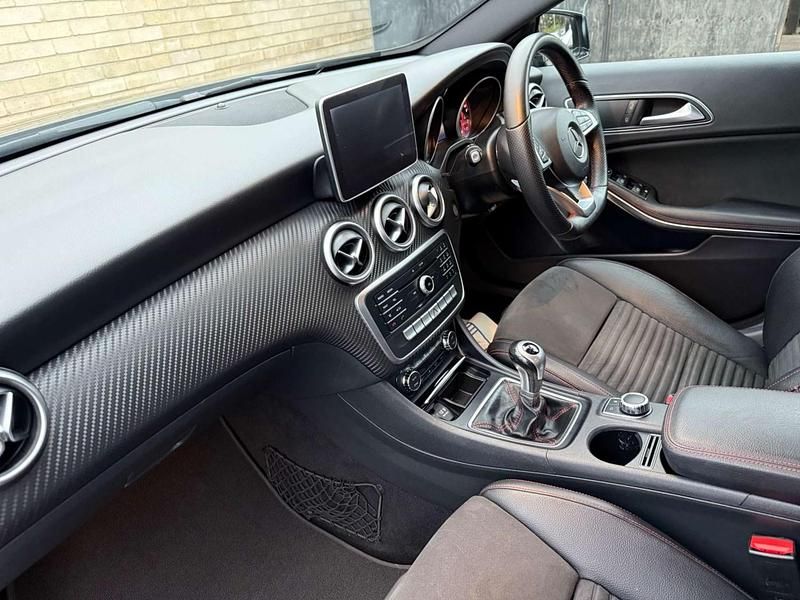 Used Mercedes A200 AMG line 2015 Black Hatchback