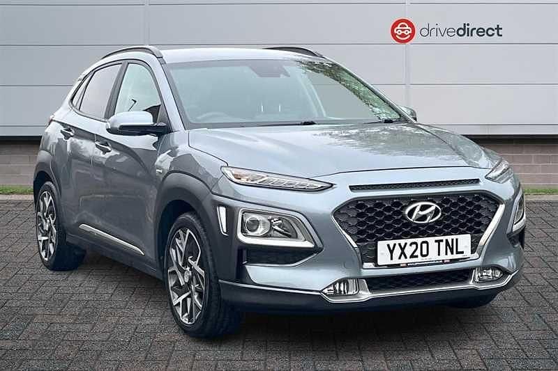 Used Hyundai Kona Premium 141 HP (103 kW) 2020 Silver SUV