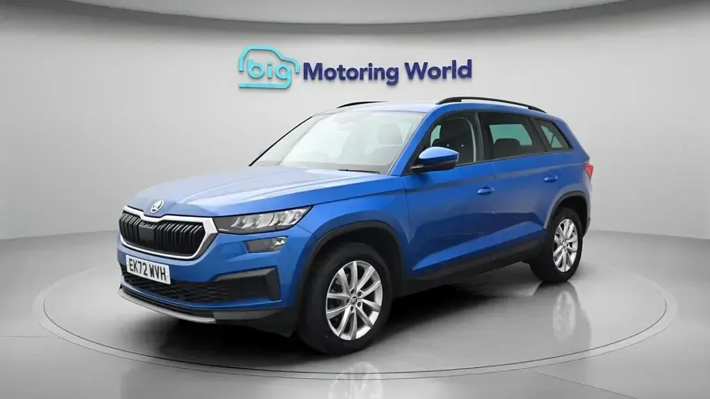 Used Skoda Kodiaq SE 150 HP (110 kW) 2022 Blue SUV