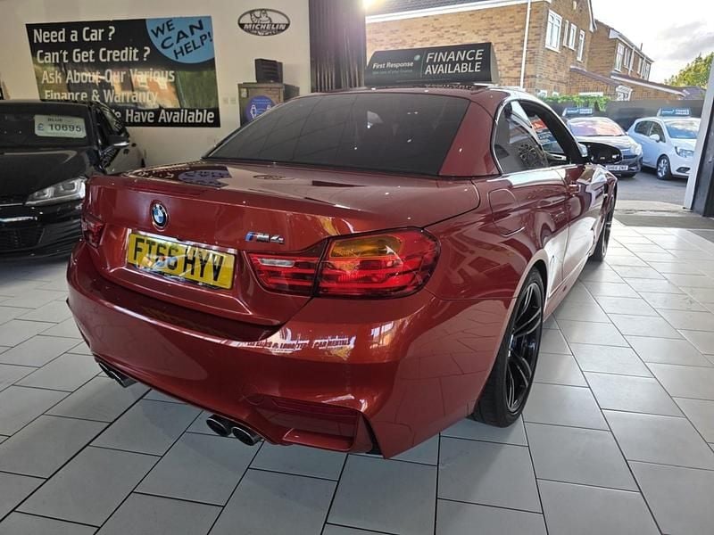 Used BMW M4 Cabriolet 2016 Orange Cabriolet