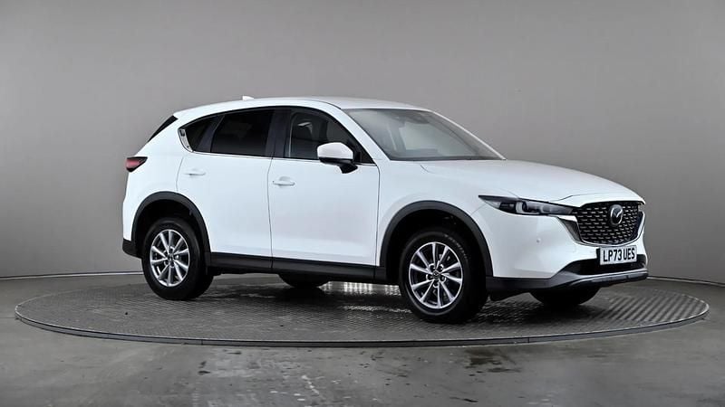 White Used 2024 Mazda CX-5 Center-Line SUV | £18,798 (Super price) - Image 1/4