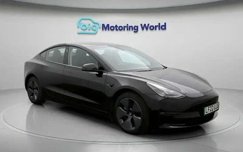 Used Tesla Model 3 Long Range AWD 258 kW (351 HP) 2022 Black Sedan