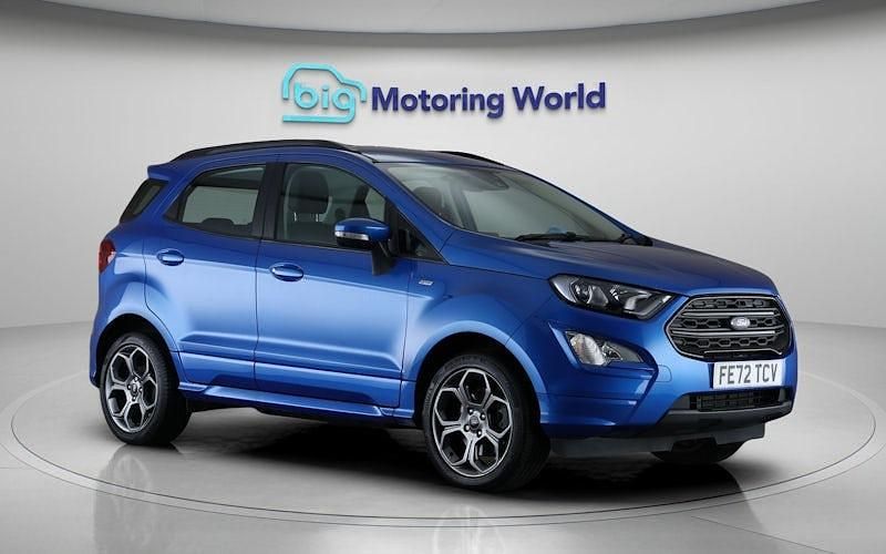 Used Ford Ecosport ST-Line 125 HP (91 kW) 2022 Blue SUV