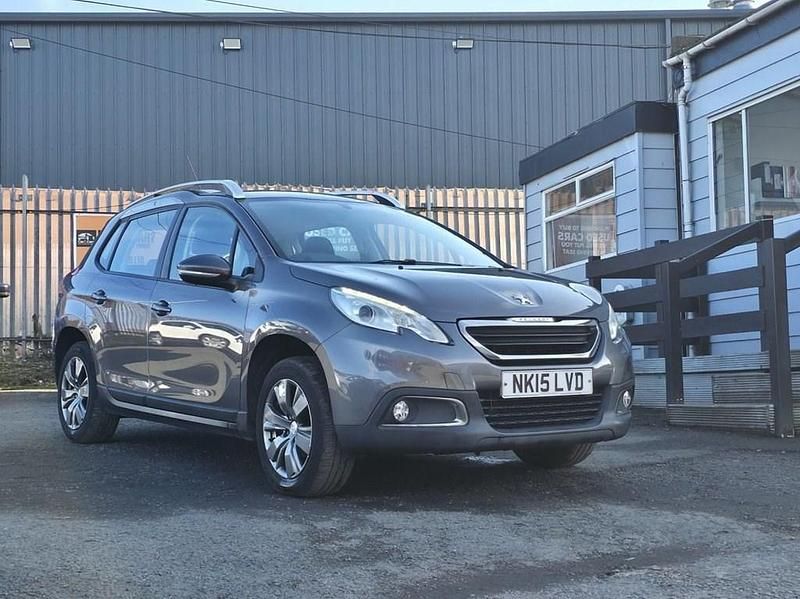 Begagnad Peugeot 2008 Active 82 HK (60 kW) 2015 Grå SUV