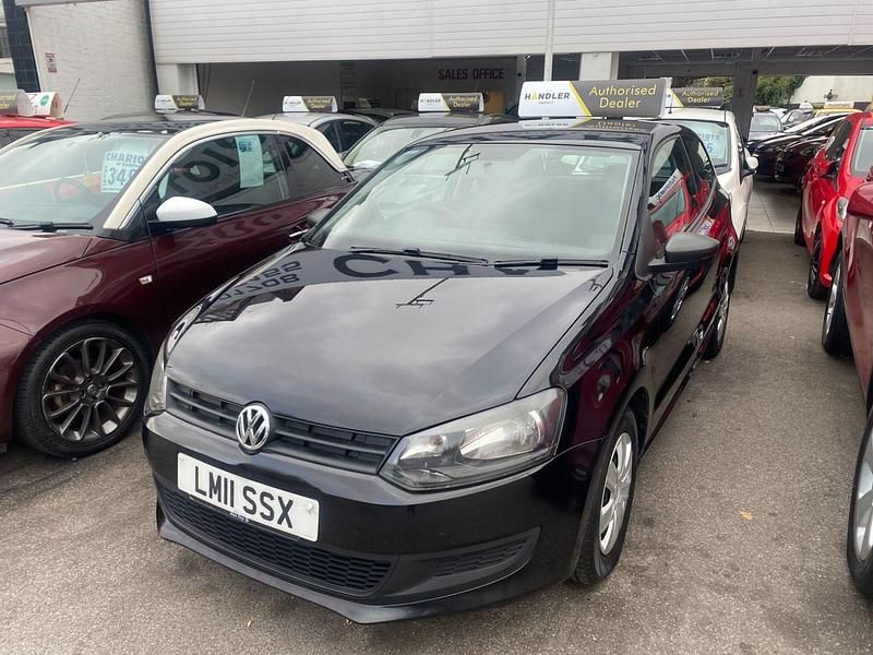 Black Used 2011 VW Polo S Hatchback | £3,195 (Good price) - Image 1/4