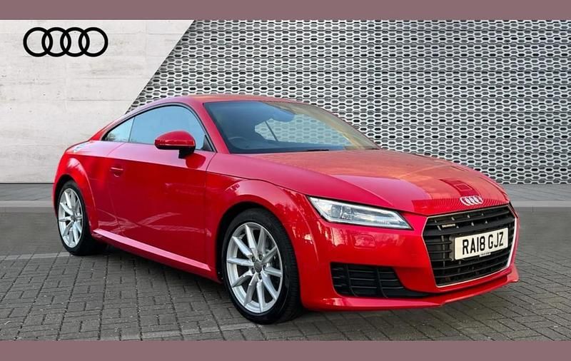 Used Audi TT Sport 230 HP (169 kW) 2018 Red Coupe