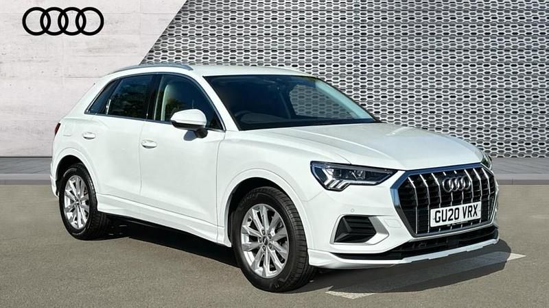 White Used 2020 Audi Q3 Sport SUV | £20,379 (Fair price) - Image 1/4