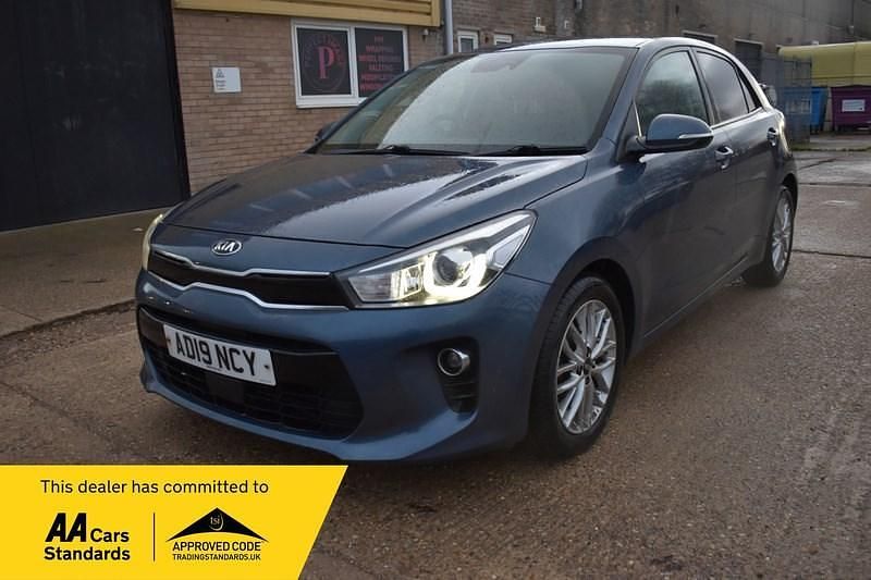 Blue Used 2019 Kia Rio Hatchback | £7,500 (A bit pricey) - Image 1/4