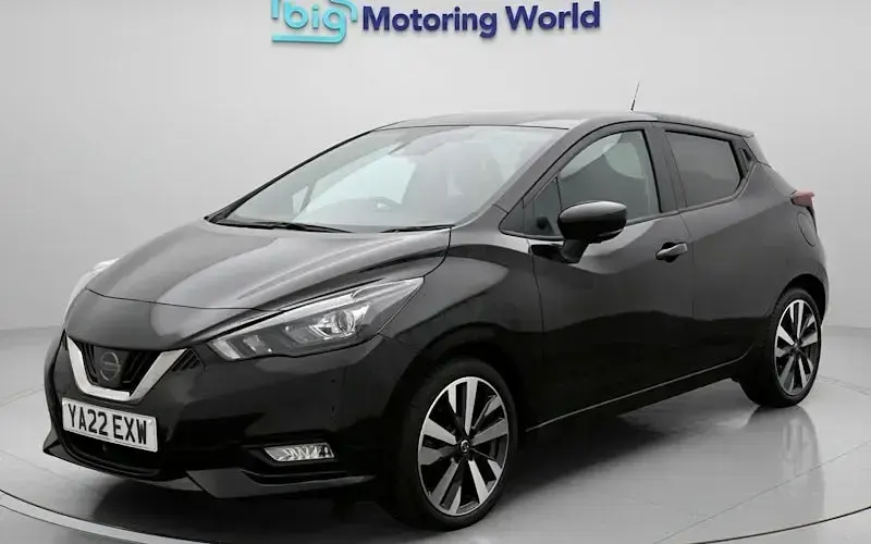 Used Nissan Micra S 92 HP (67 kW) 2022 Black Hatchback