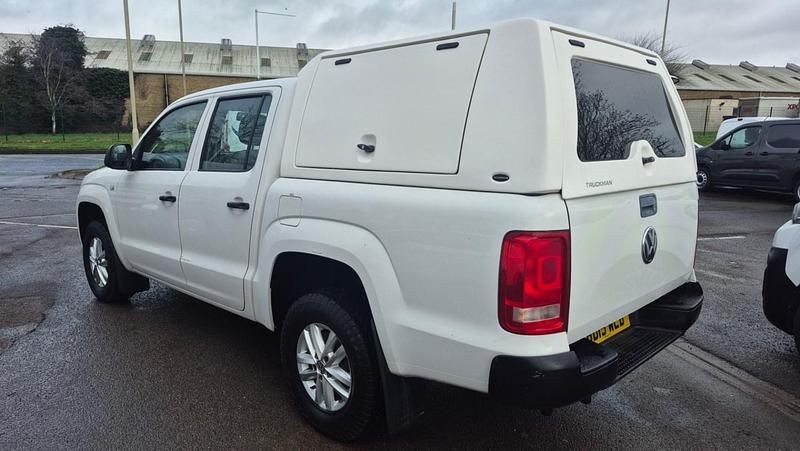 Begagnad VW Amarok Startline 2015 Vit Pickup
