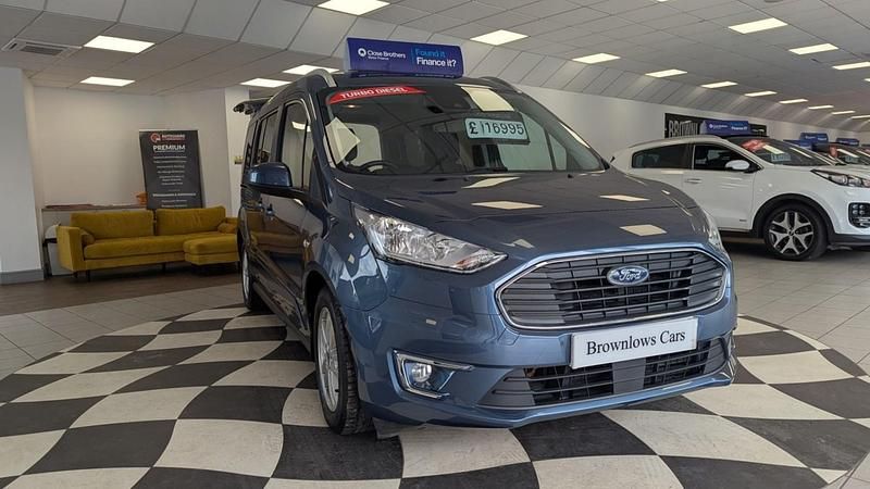Blue Used 2019 Ford Grand Tourneo Connect Titanium MPV | £16,995 (A bit pricey) - Image 1/4