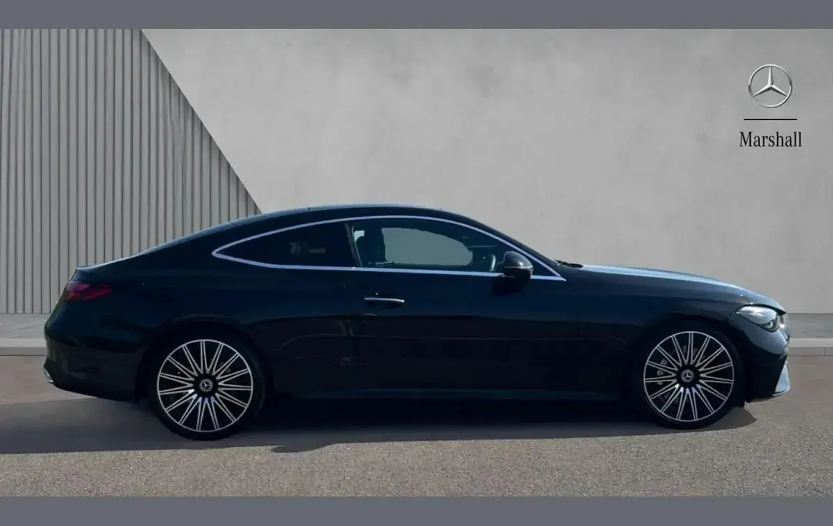Used Mercedes CLE450 AMG Line Premium Plus 375 HP (275 kW) 2025 Black Coupe