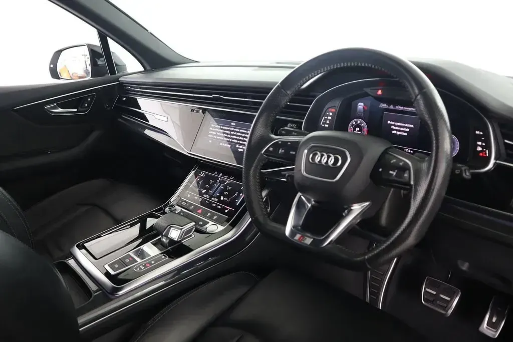 Used Audi Q7 Black Edition 2020 White SUV