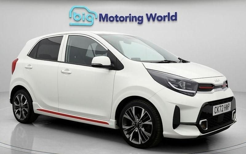 White Used 2022 Kia Picanto GT-Line Hatchback | £11,400 (Good price) - Image 1/4