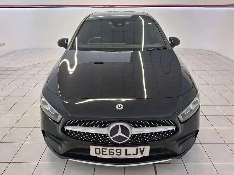 Used Mercedes A200 AMG line 163 HP (119 kW) 2019 Black Hatchback