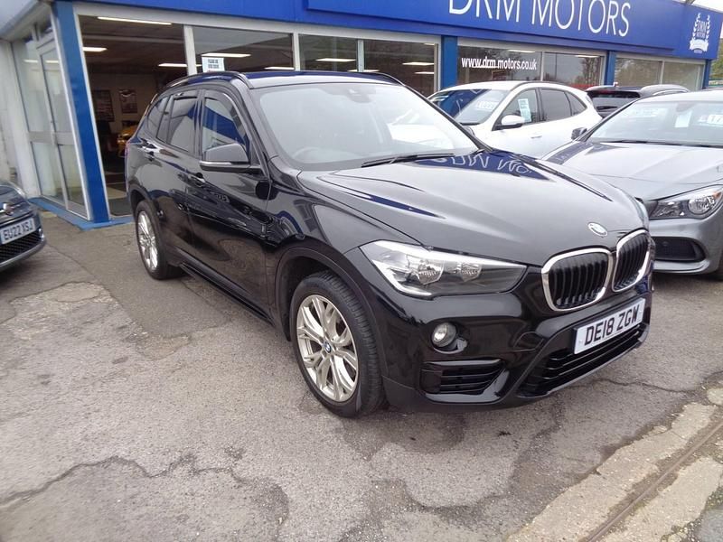 Used BMW X1 Sport Line 190 HP (139 kW) 2018 Black SUV
