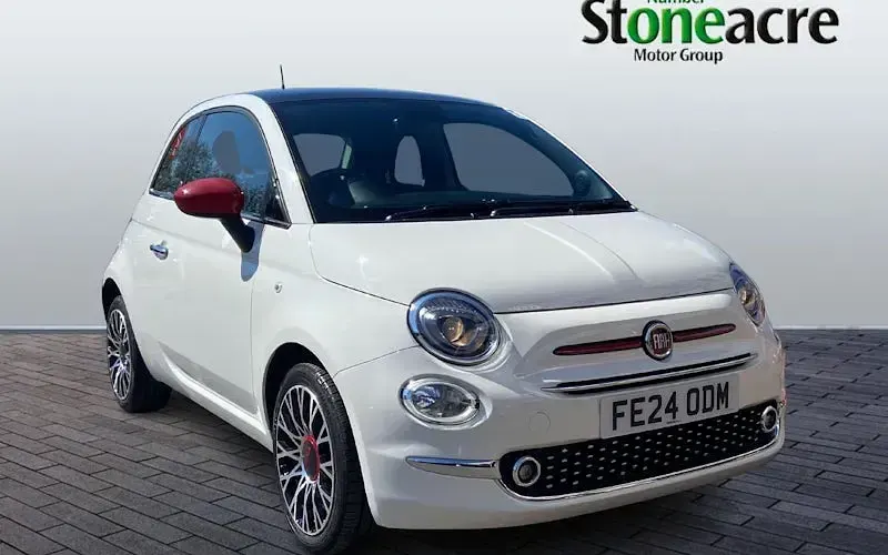 Used Fiat 500 Red 69 HP (50 kW) 2022 Hatchback