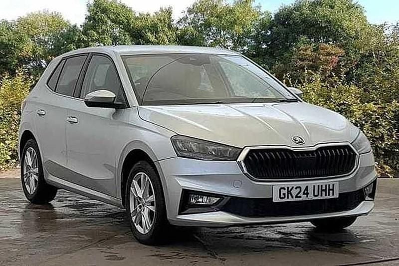 Brilliant silver metallic Used 2024 Skoda Fabia SE L Hatchback | £18,490 (A bit pricey) - Image 1/1