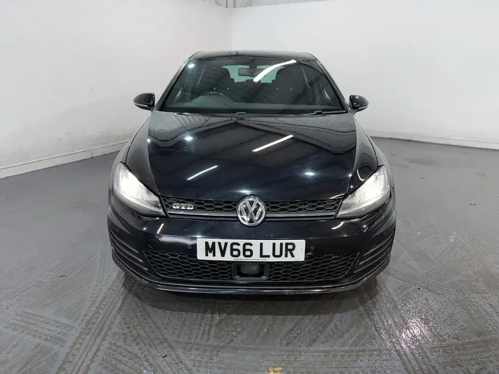 Used VW Golf VII GTD 184 HP (135 kW) 2016 Black Hatchback