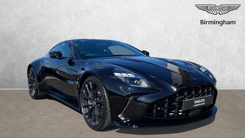 Black New 2025 Aston Martin V8 Vantage Coupe | £175,007 (Expensive) - Image 1/4
