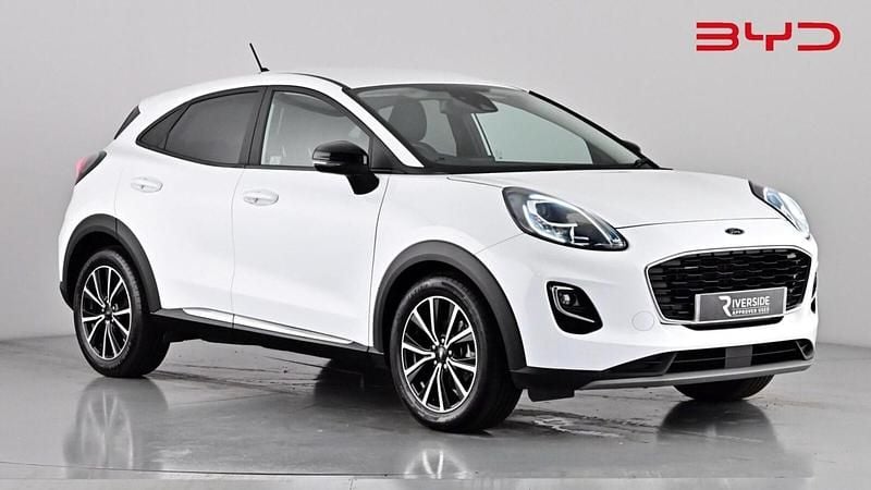 White Used 2021 Ford Puma Titanium SUV | £13,390 (Good price) - Image 1/4