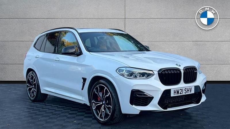 White Used 2021 BMW X3 Competition Edition SUV | £48,491 (Good price) - Image 1/4