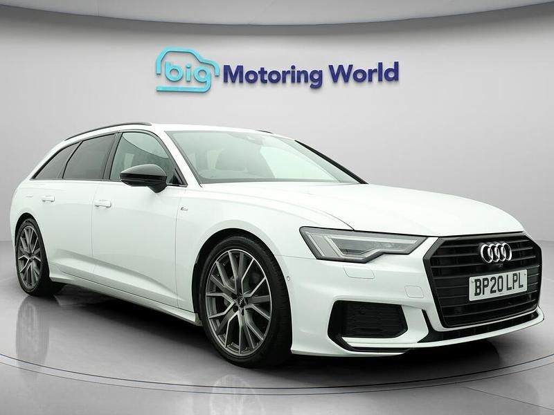 White Used 2020 Audi A6 Black Edition Estate | £25,200 (A bit pricey) - Image 1/4