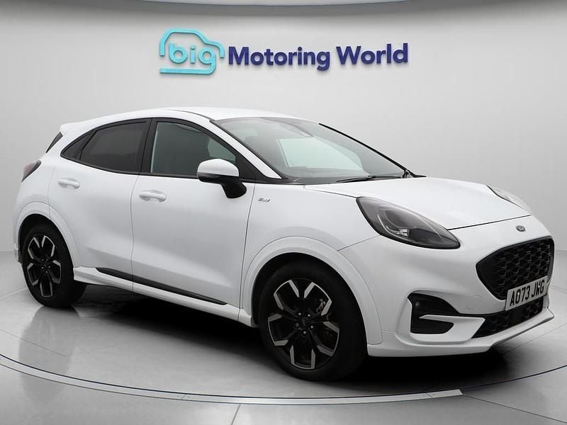 White Used 2023 Ford Puma Gen-E ST-Line X SUV | £17,650 (Good price) - Image 1/4