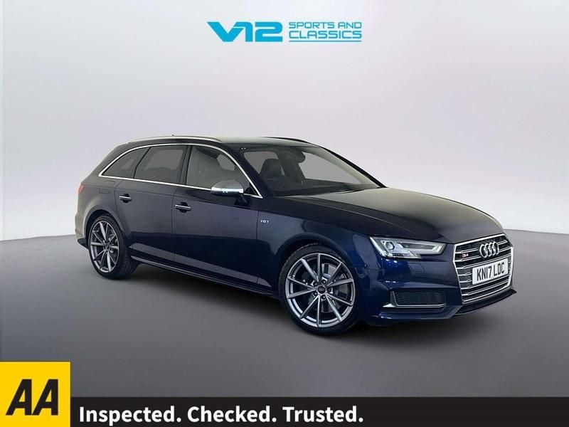 Used Audi S4 Comfort 354 HP (260 kW) 2017 Blue Estate