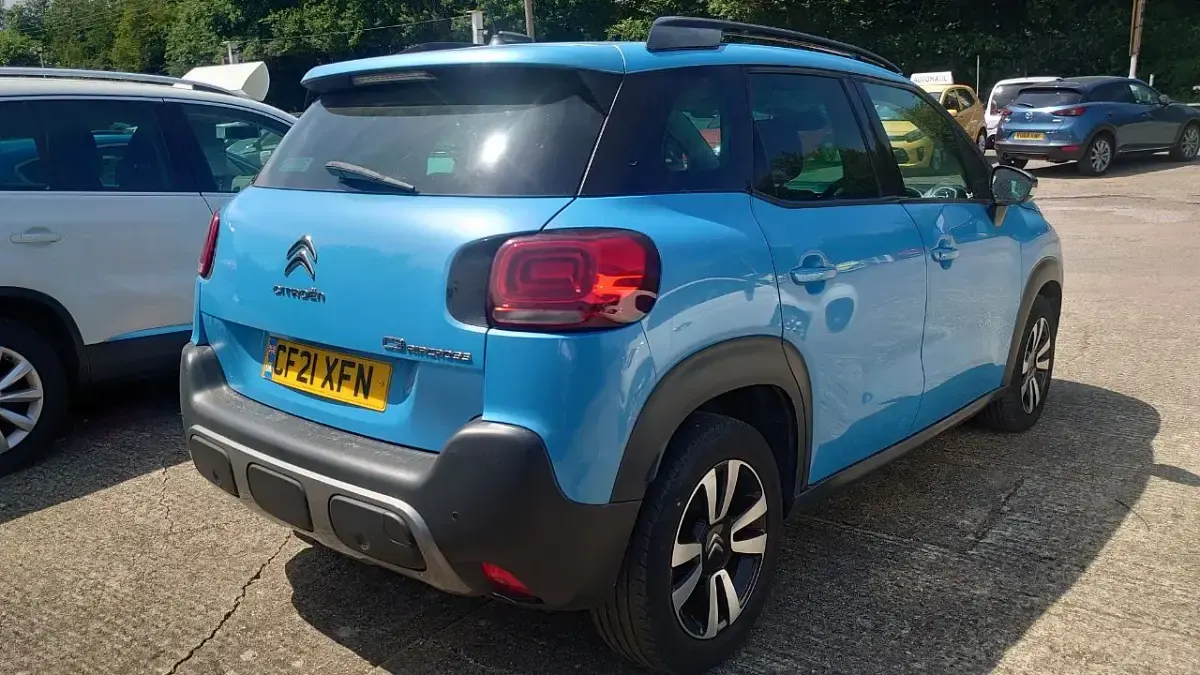 Used Citroën C3 Aircross PureTech 108 HP (79 kW) 2021 Blue SUV
