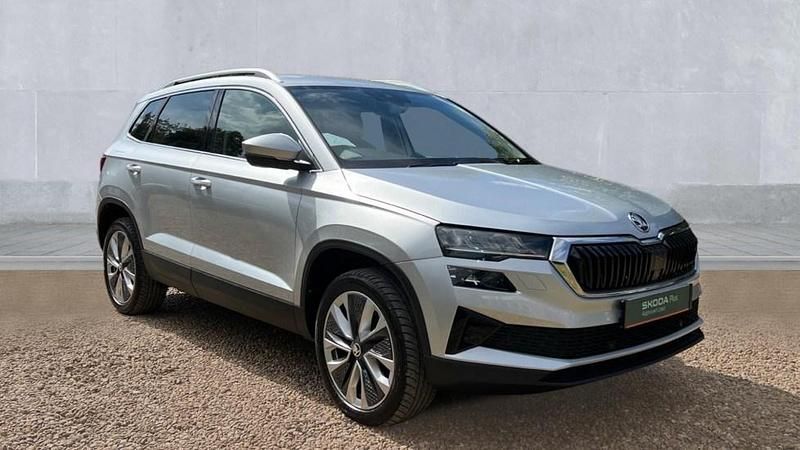 Silver Used 2024 Skoda Karoq SE L SUV | £19,290 (Good price) - Image 1/4