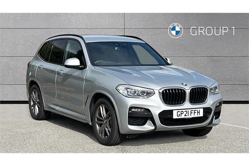 Silver Used 2021 BMW X3 M Sport SUV | £28,450 (Super price) - Image 1/4
