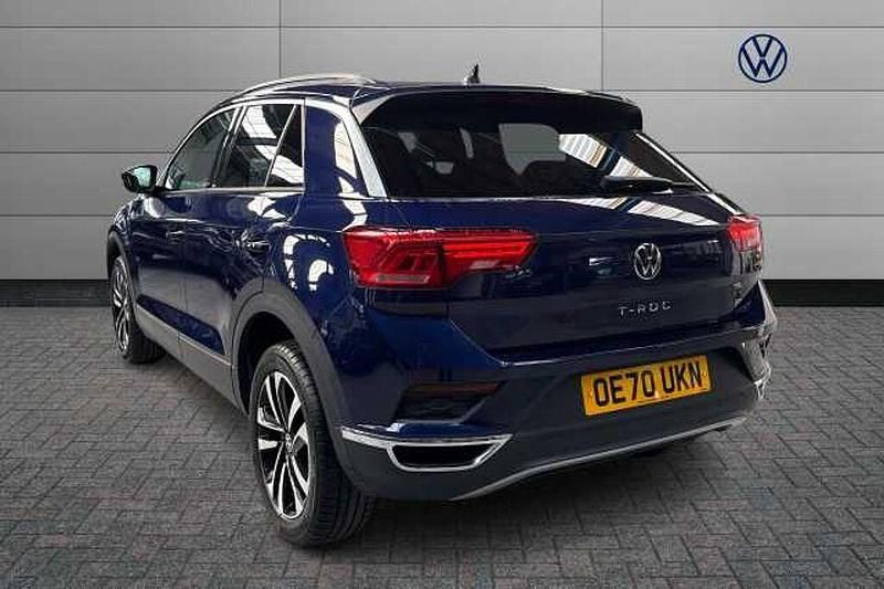 Used VW T-Roc United 150 HP (110 kW) 2021 Blue SUV