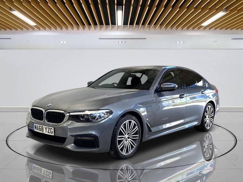 Used BMW 530e M Sport 252 HP (185 kW) 2018 Blue Sedan