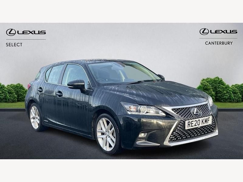 Black Used 2020 Lexus CT200h Hatchback | £13,495 (Fair price) - Image 1/3