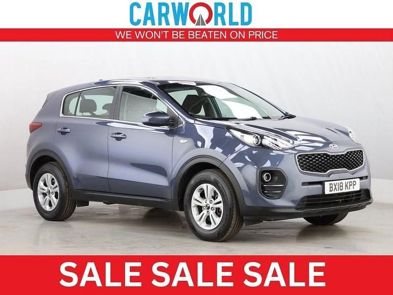 Blue Used 2018 Kia Sportage SUV | £7,700 (Good price) - Image 1/3