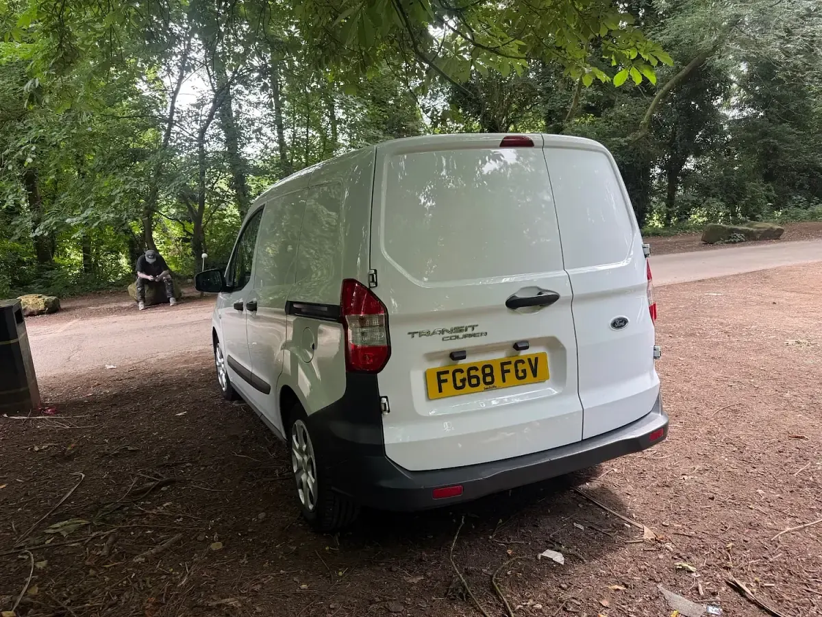 Used Ford Transit Trend 100 HP (73 kW) 2018 White Van