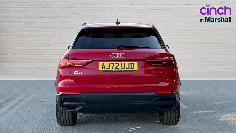 Used Audi Q3 Black Edition 150 HP (110 kW) 2022 Red  SUV